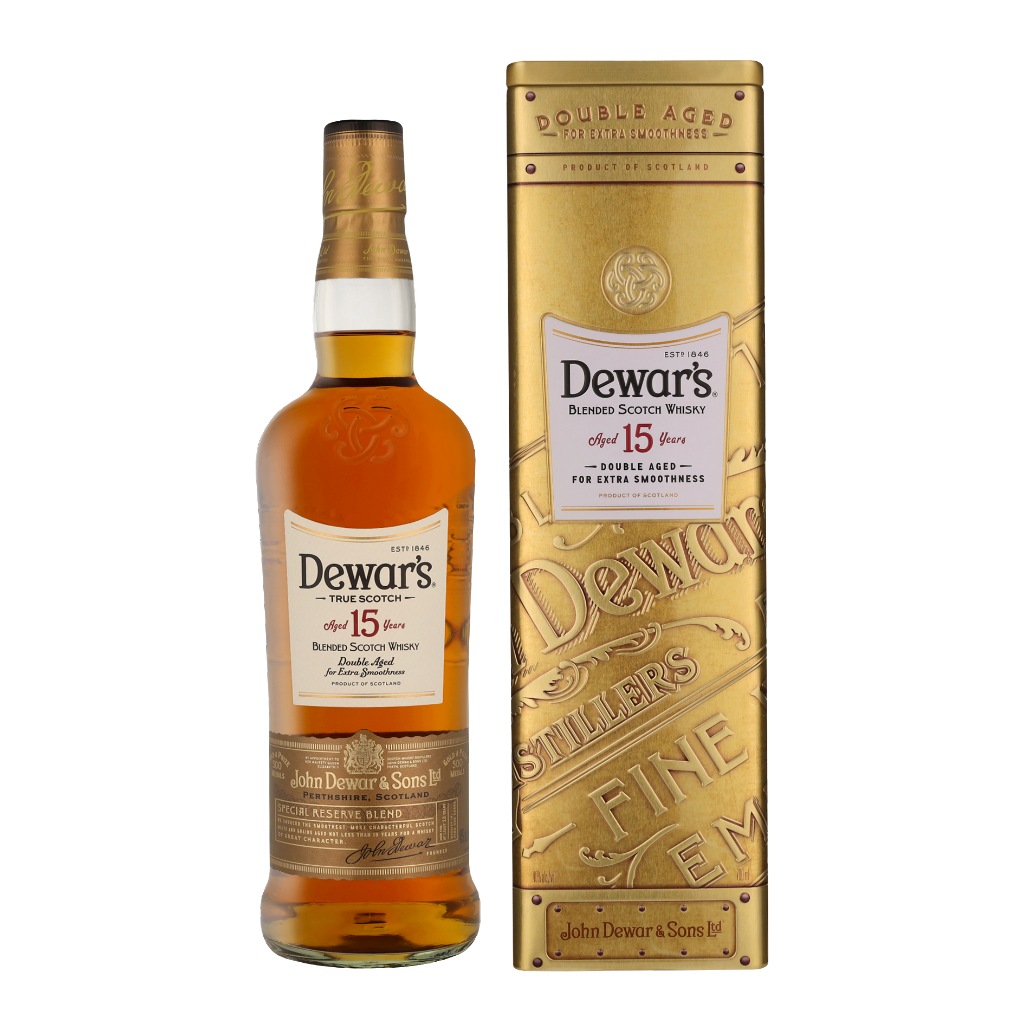 Dewaraposs 15 Years 70cl Whisky Giftbox