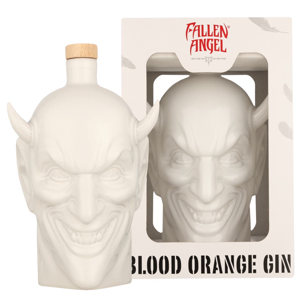 Fallen Angel Blood Orange Gin - Ceramic Bottle 70cl