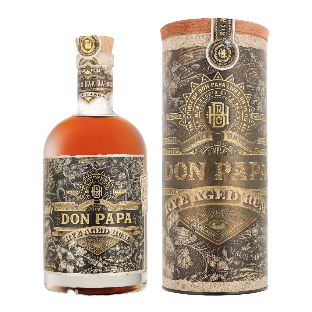 Don Papa Rye Cask 70cl Rum + Giftbox