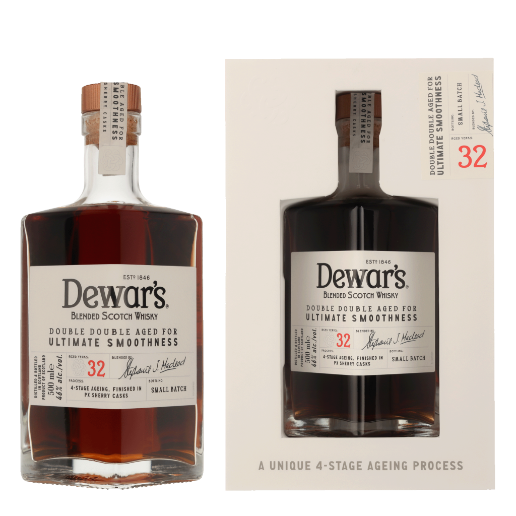 Dewar&apos;s 32 Years Double Double 50cl Whisky + Giftbox