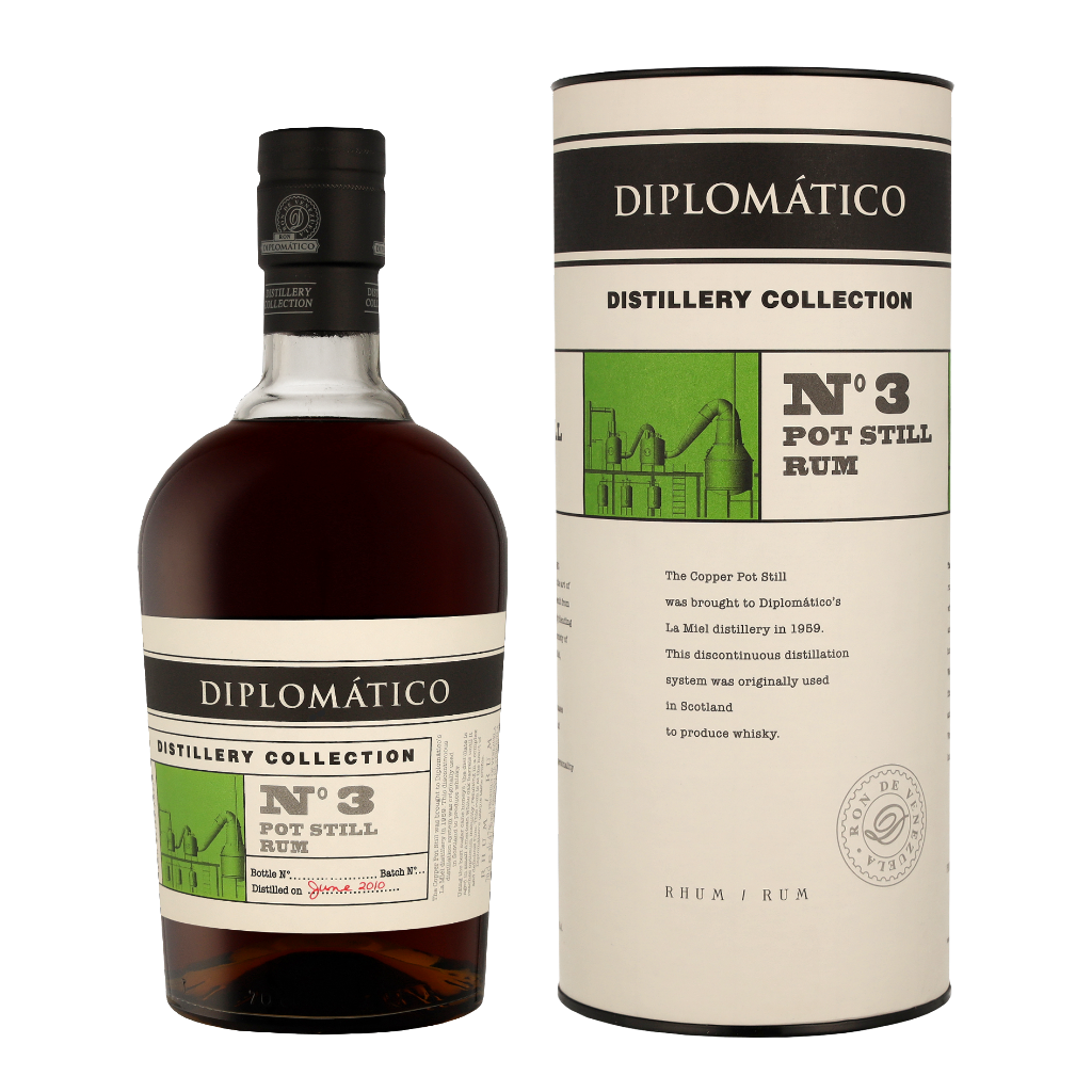 Diplomatico No.3 Pot Still 70cl Rum Giftbox