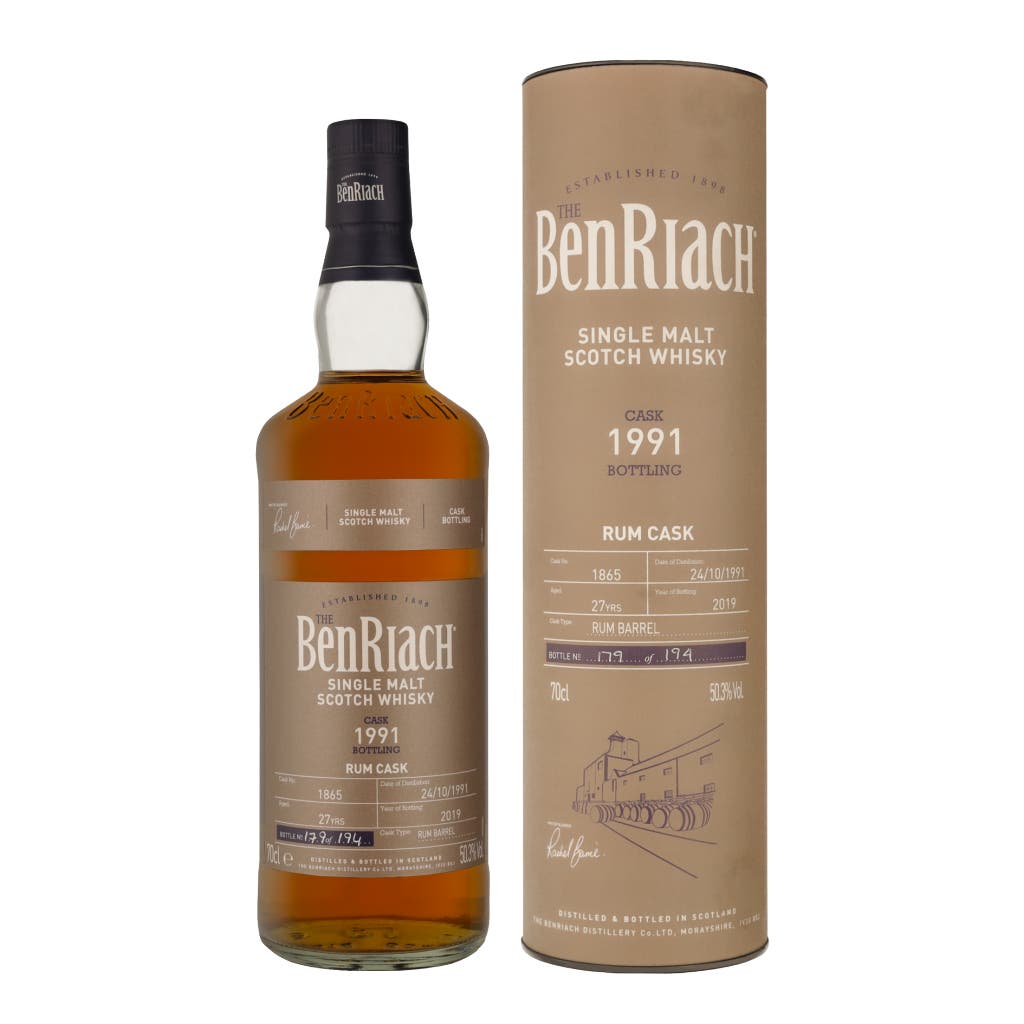 Benriach 27 Years Rum Barrel 1991 70cl