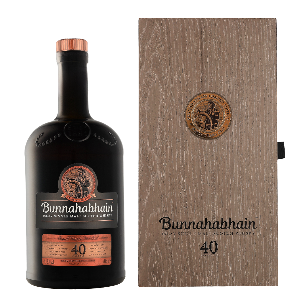 Bunnahabhain 40 Years 0.7 liter Whisky + Giftbox
