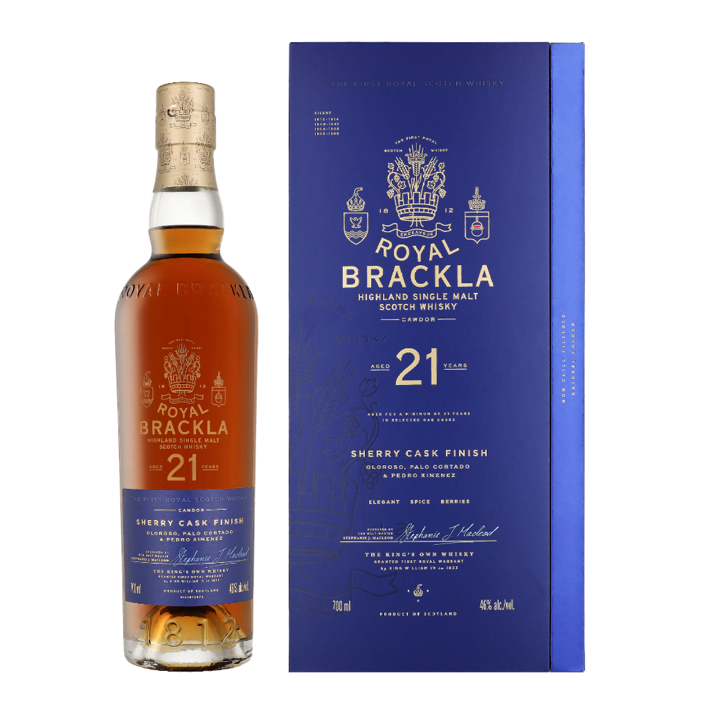 Royal Brackla 21 Years 0.70 liter Whisky + Giftbox