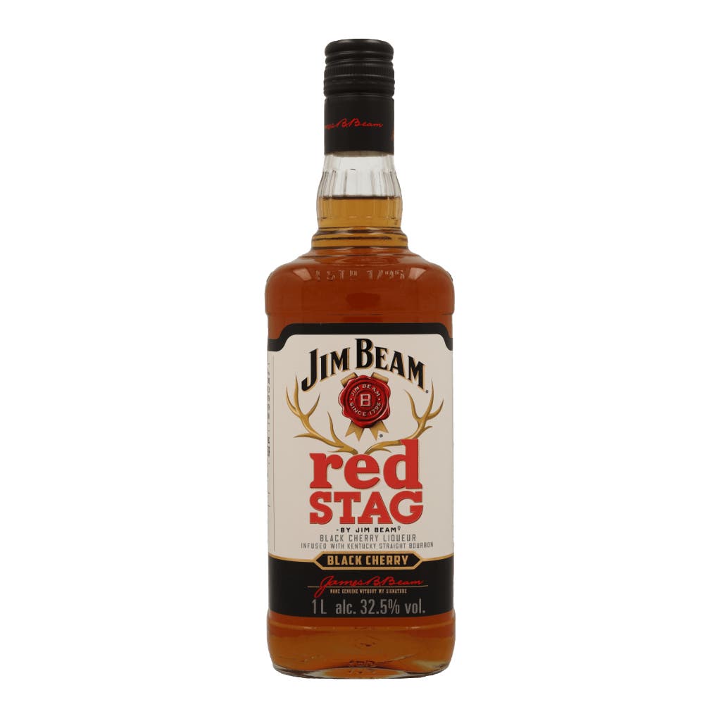 Jim Beam Red Stag Black Cherry 1ltr