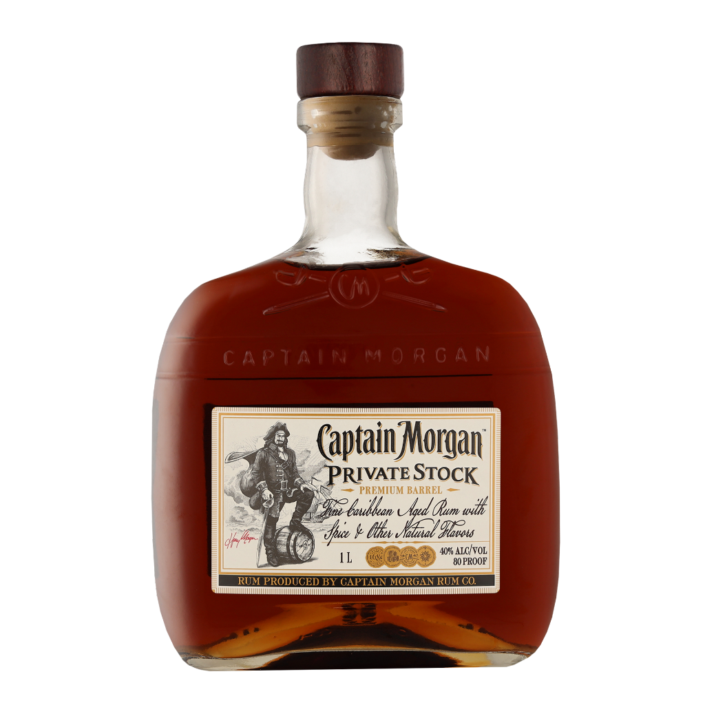 Captain Morgan Private Stock Premium Barrel 1ltr Rum afbeelding