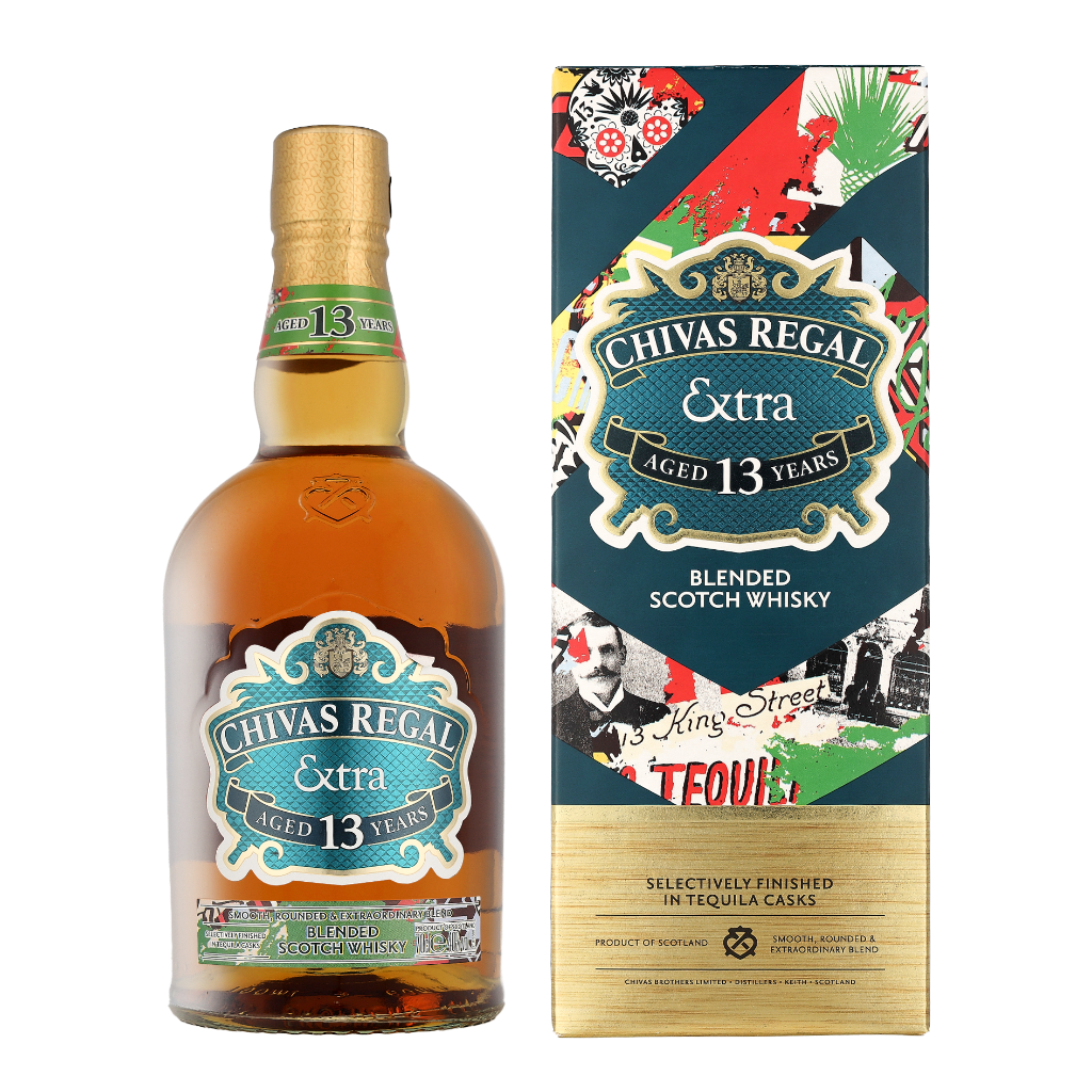 Chivas Regal 13 Years Extra Tequila Cask 70cl Whisky Giftbox