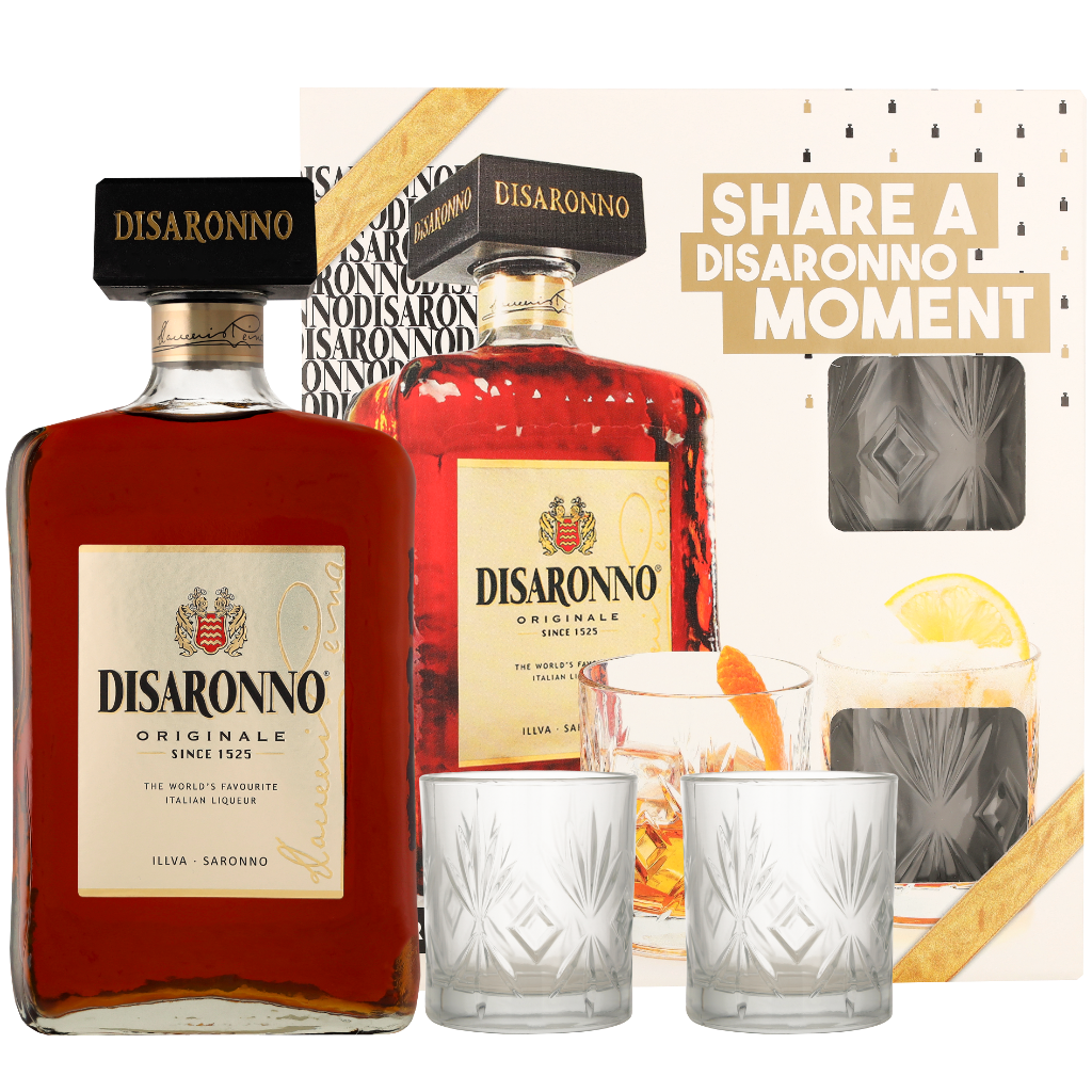 Disaronno Originale 2 glazen 70cl Likeur