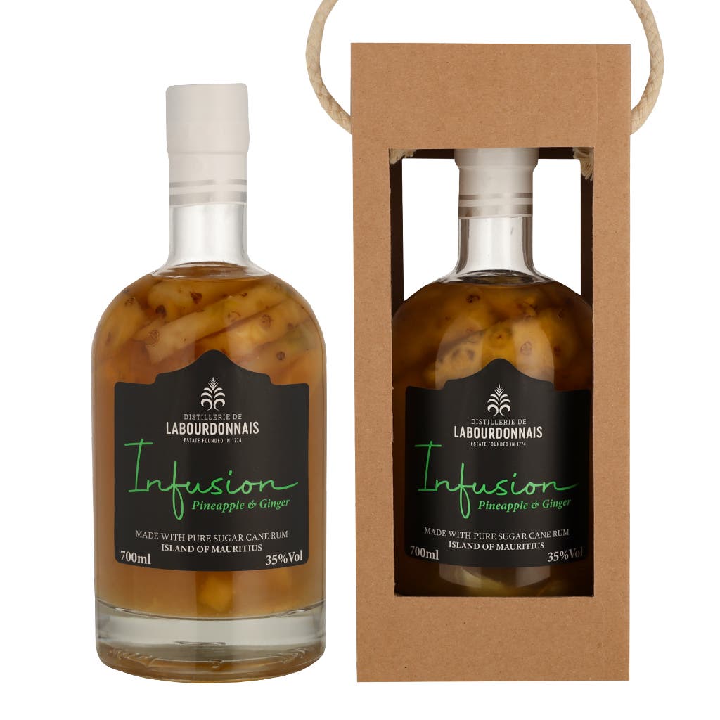 Labourdonnais Infusion Pineapple & Ginger 70cl