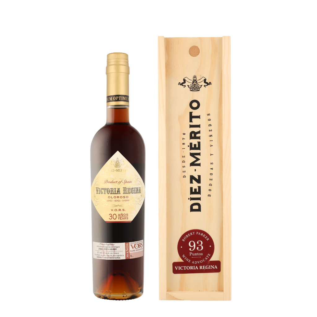Victoria Regina 30 Years Sherry Olorosso V.O.R.S. 50cl Wijn Giftbox