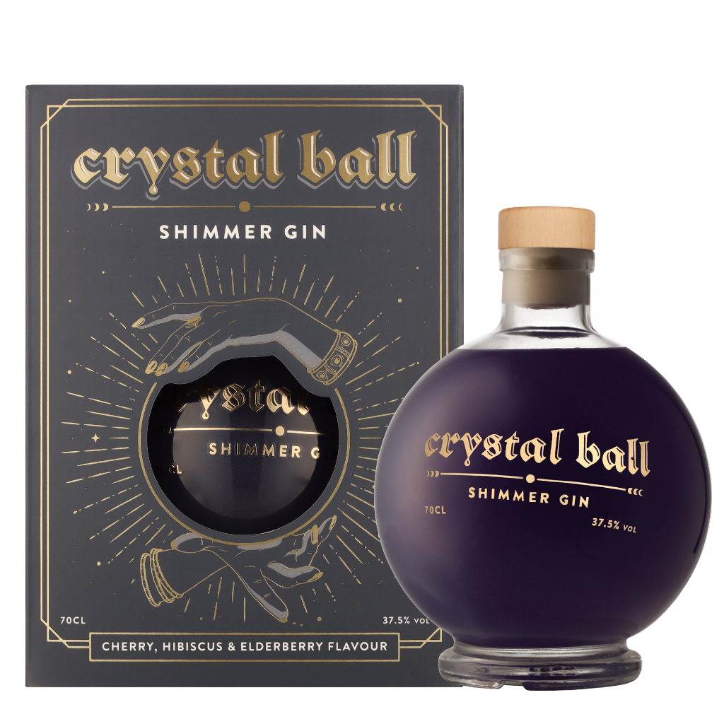 Crystal Ball Gin Light Up 70cl + Giftbox