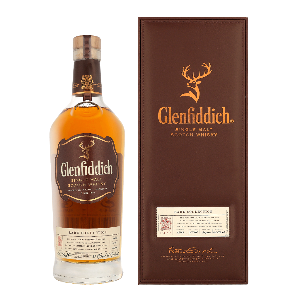 Glenfiddich Rare Cask Vintage 1977 70cl Whisky Giftbox