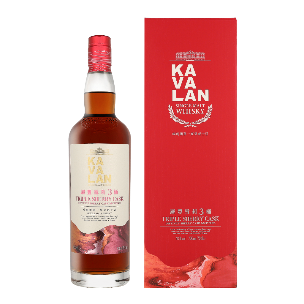 Kavalan Triple Sherry Cask 70cl Whisky + Giftbox + Giftbox