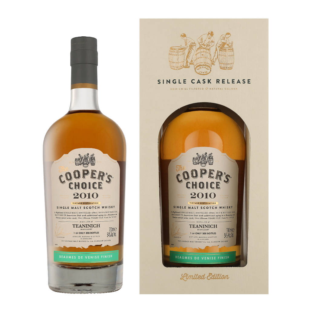 Coopers Choice Vintage 2010 Teaninich 70cl Whisky Giftbox