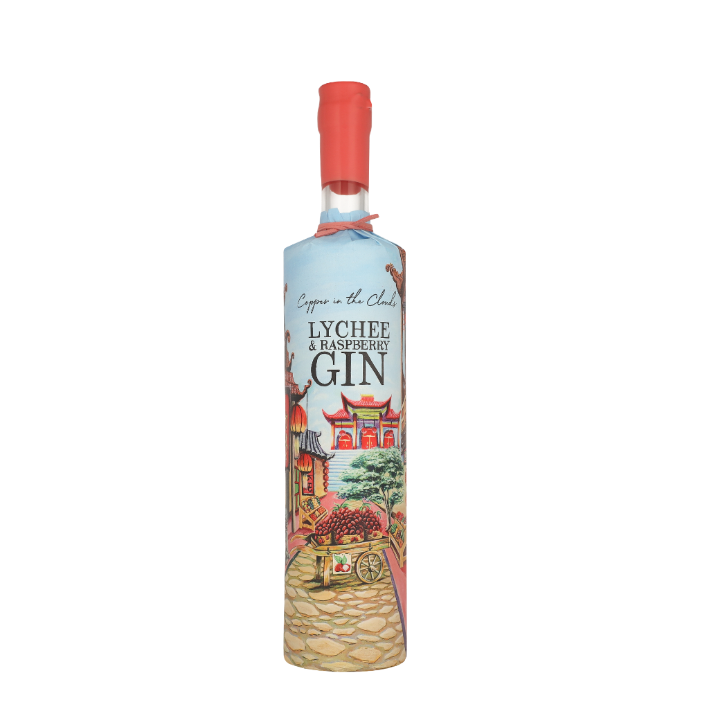 The Copper In The Clouds Lychee & Rasberry 70cl Gin