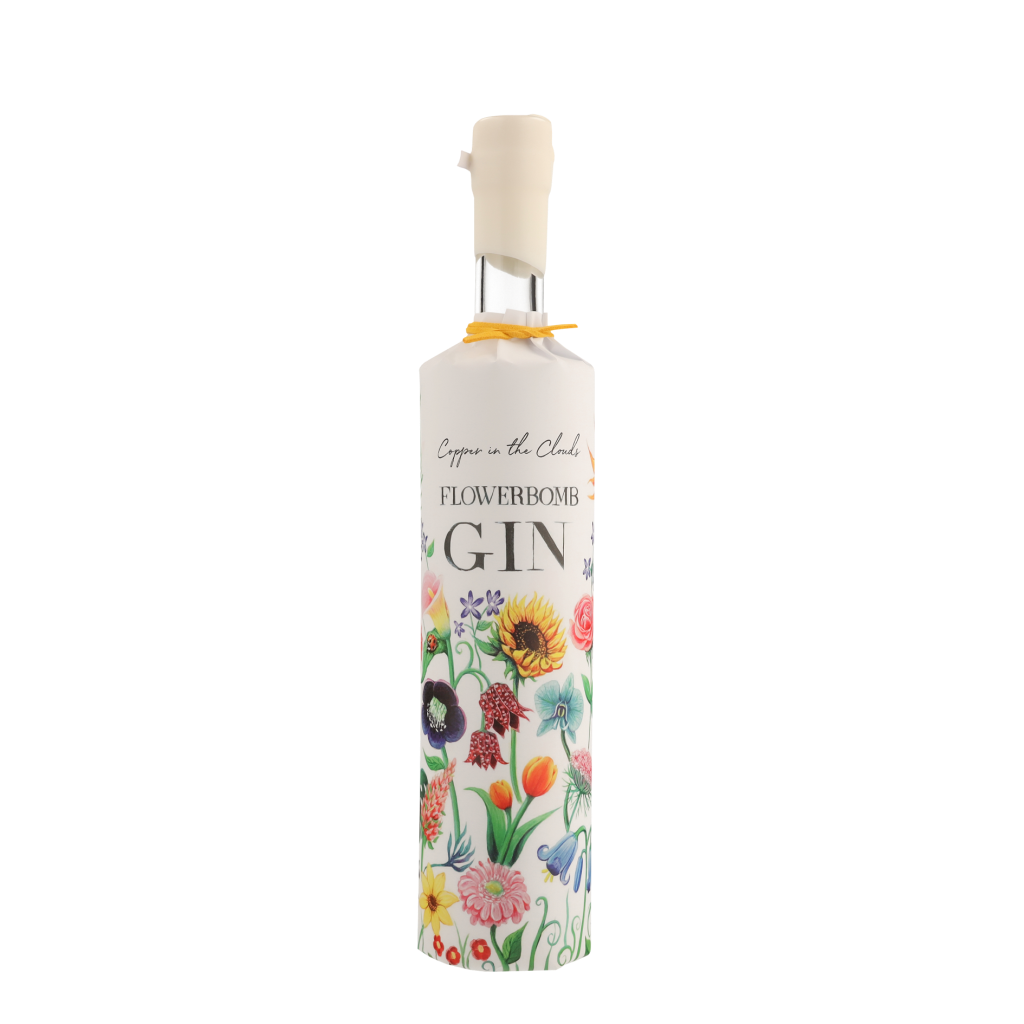 The Copper In The Clouds Flowerbomb Dry Gin 70cl