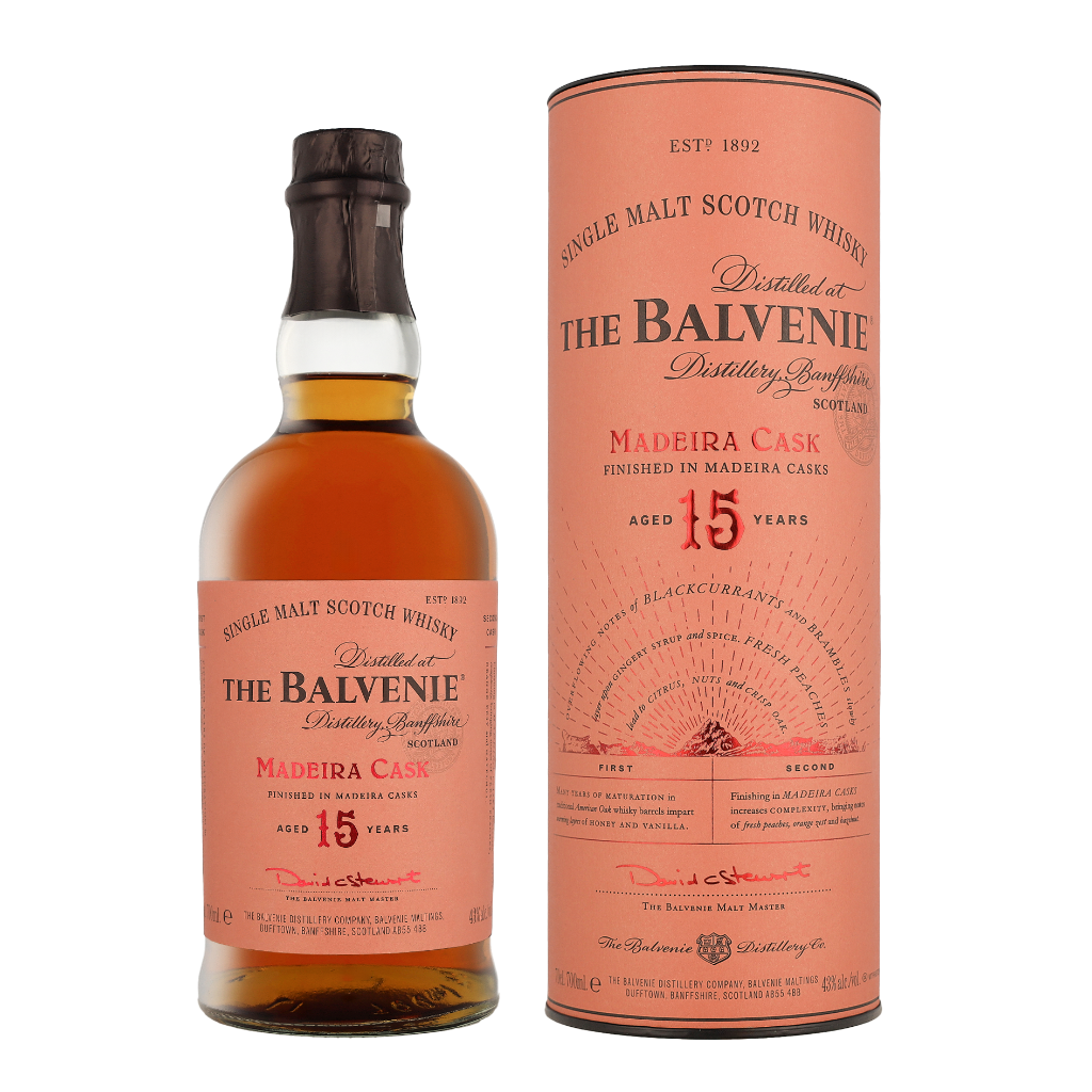 Balvenie 15 Years Madeira 70cl Whisky + Giftbox + Giftbox