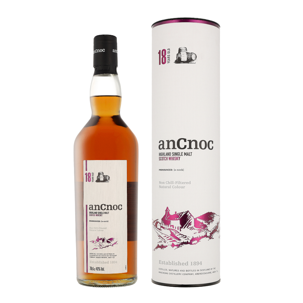 AnCnoc 18 Years 70cl Whisky Giftbox