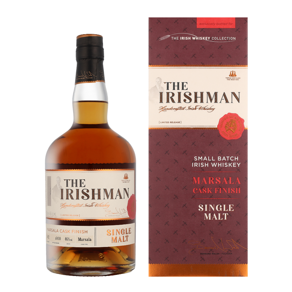 The Irishman Marsala Cask Finish 70cl Whisky Giftbox