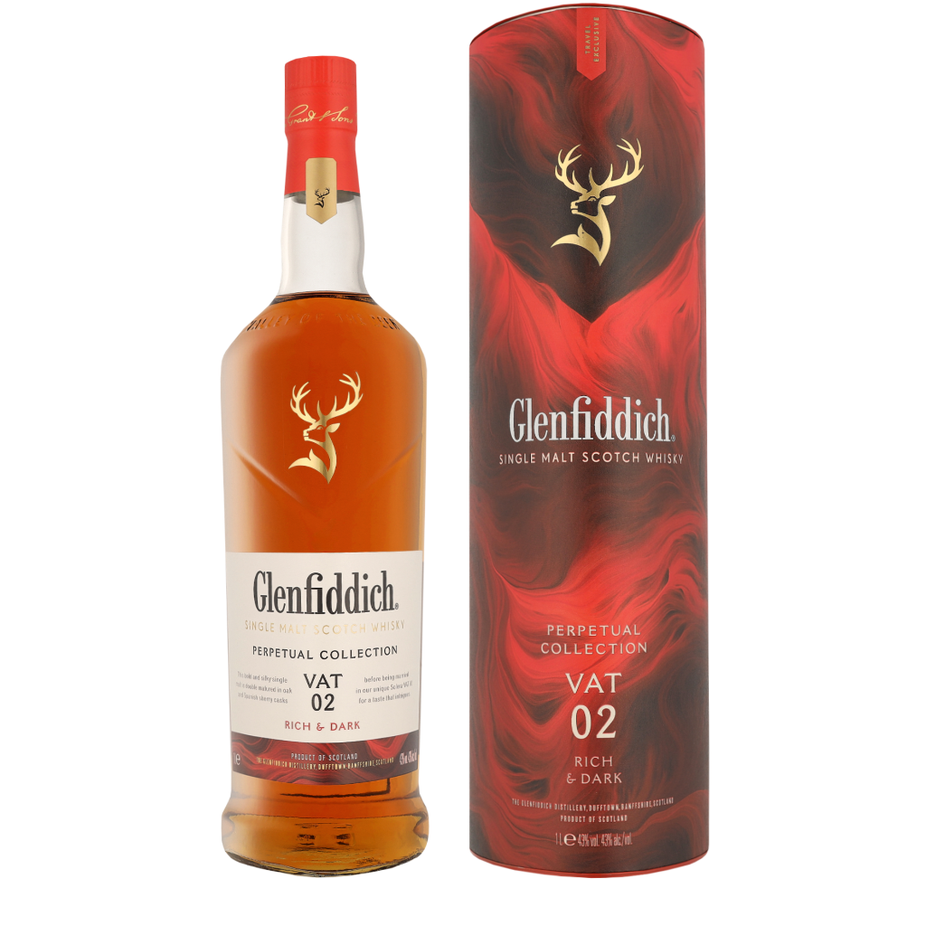 Glenfiddich Perpetual Collection Vat 2 1ltr Whisky Giftbox