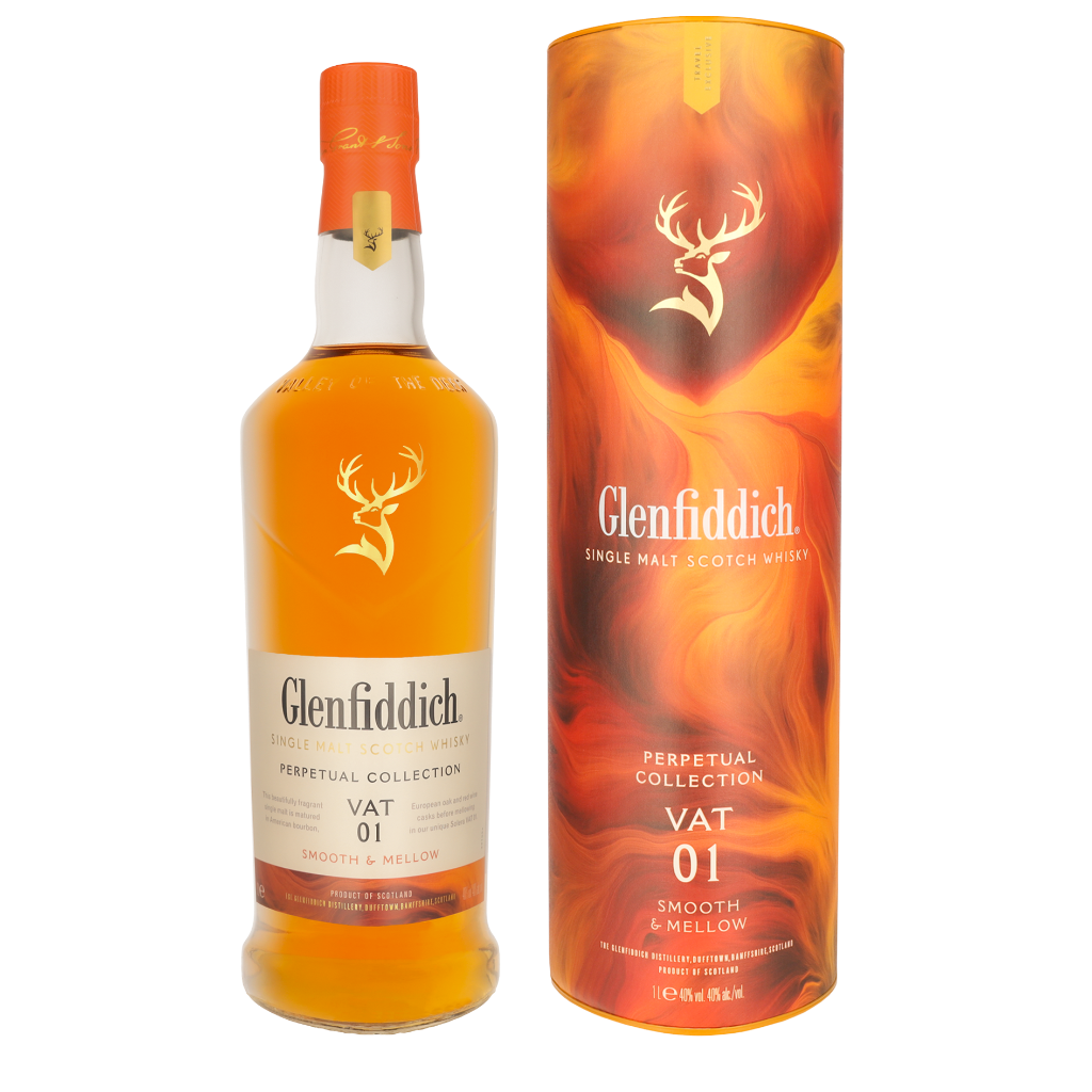 Glenfiddich Perpetual Collection Vat 1 1ltr Whisky Giftbox