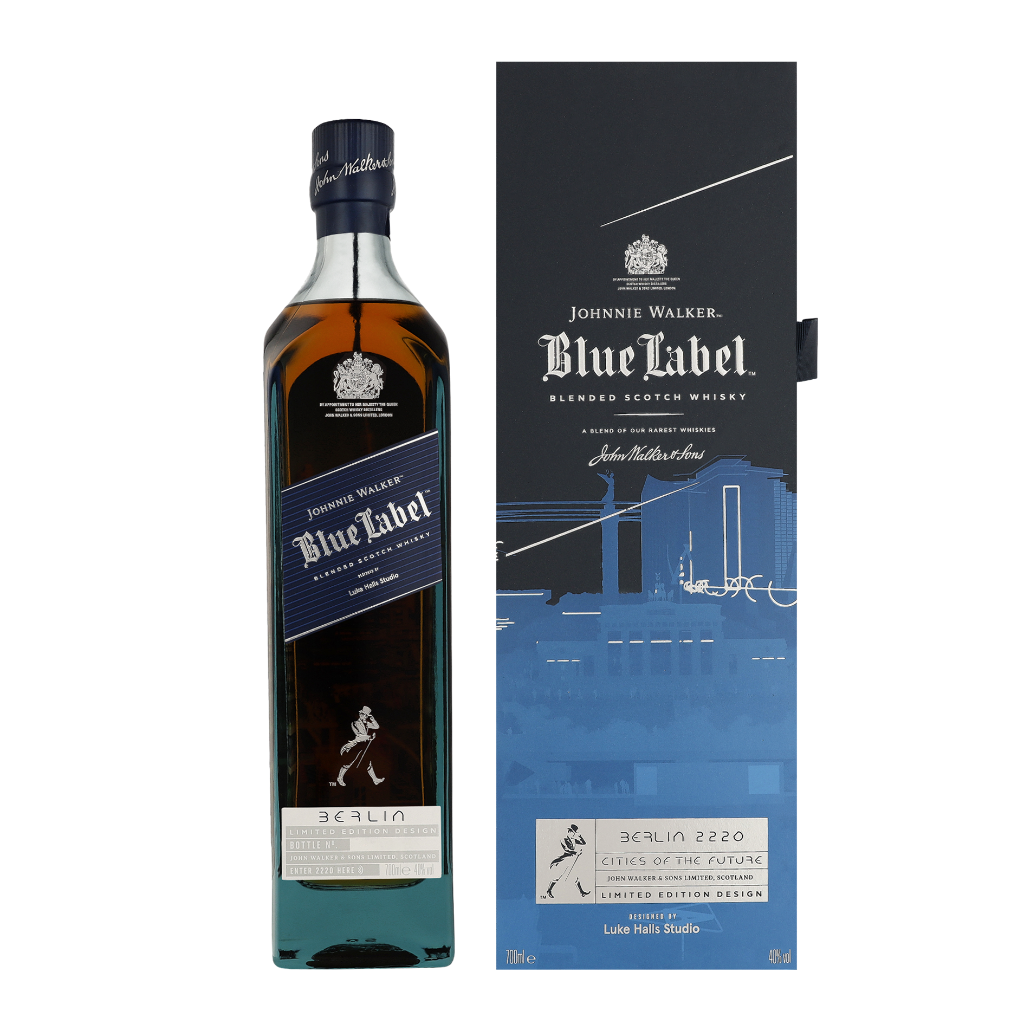 Johnnie Walker Blue Label City series Berlin 70cl Whisky Giftbox