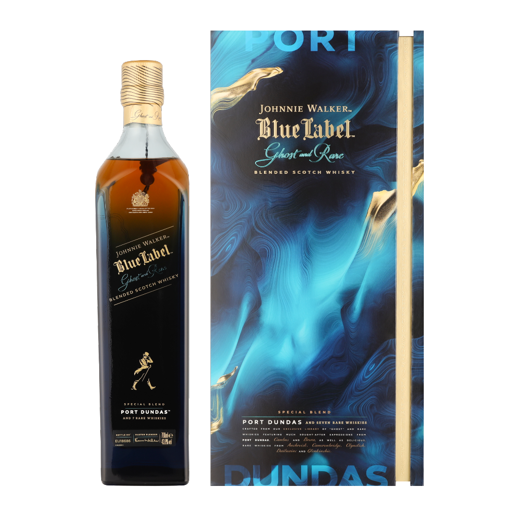 Johnnie Walker Blue Ghost Rare Port Dundas 70cl Whisky Giftbox