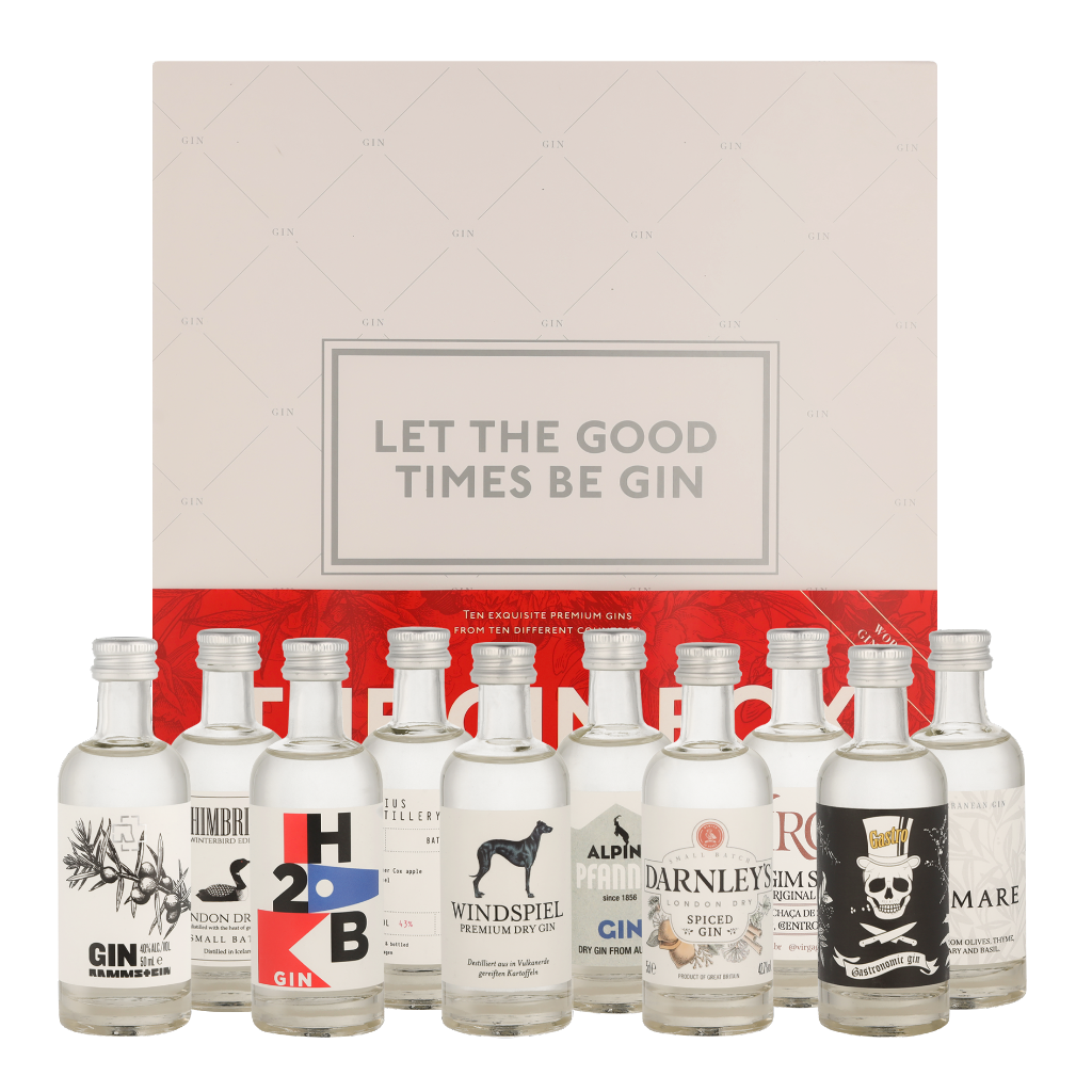 The Gin Box by World Class Gin (10x50ml) 50cl