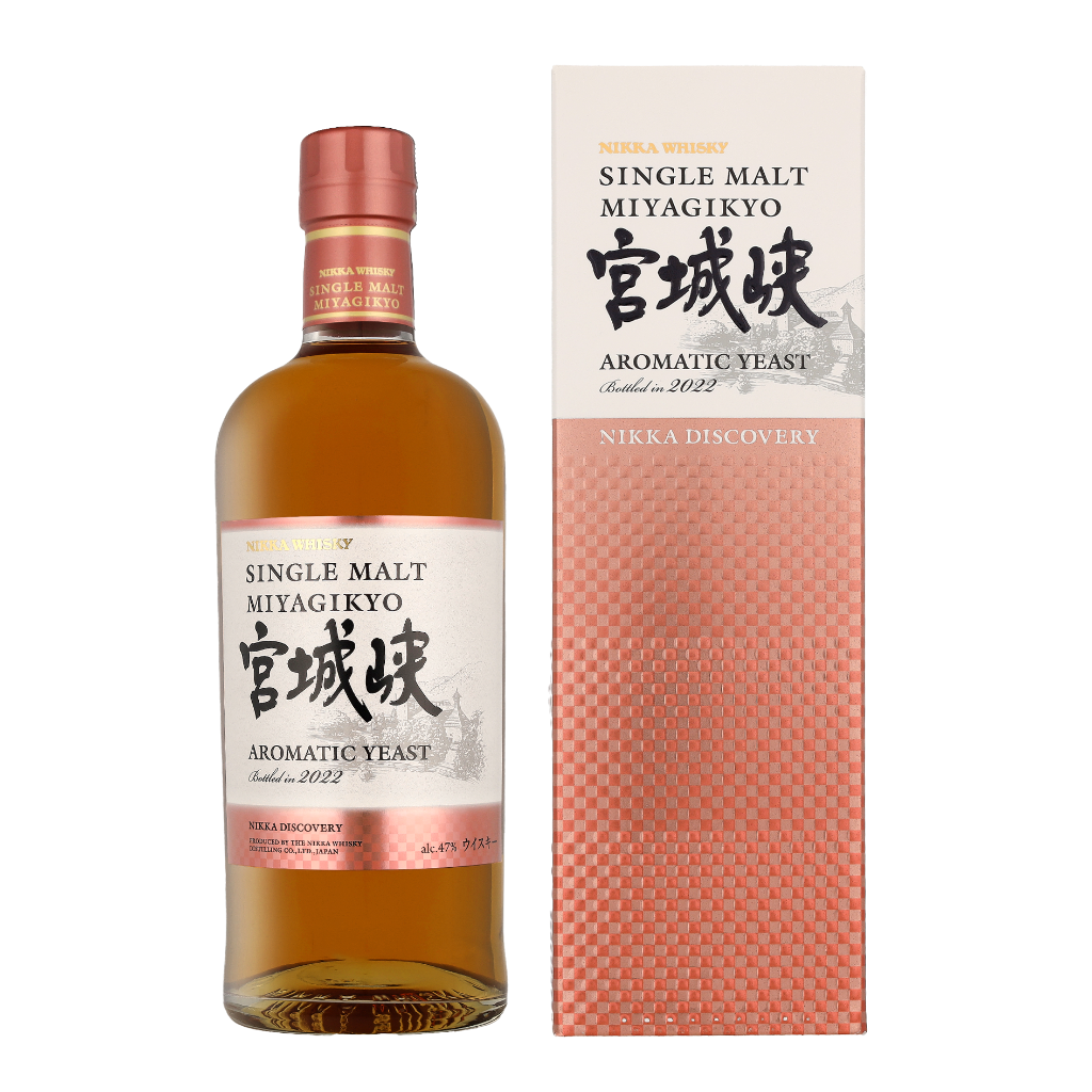 Nikka Miyagikyo Discovery Aromatic Yeast 2022 70cl Whisky + Giftbox + Giftbox