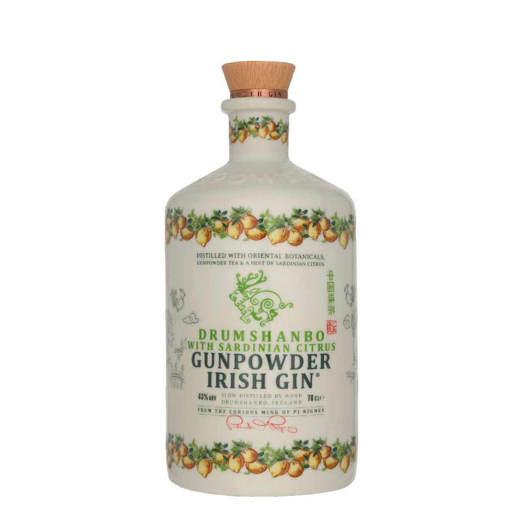Drumshanbo Gunpowder Sardinian Citrus Ceramic 70cl Gin