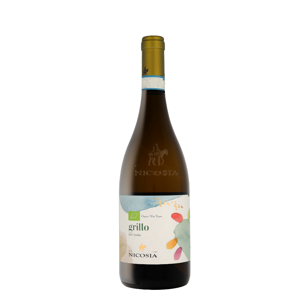 Nicosia Grillo Bio/Vegan 2021 75cl Wijn