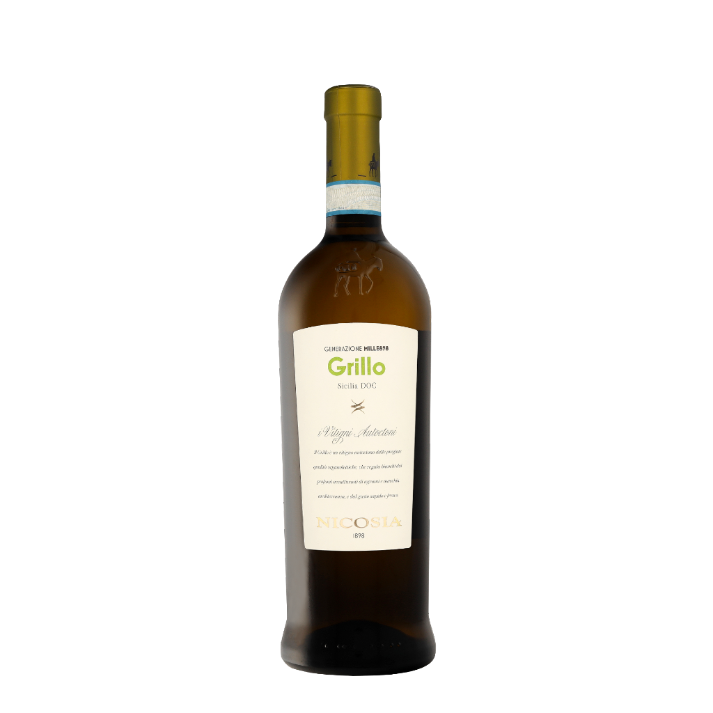 Nicosia Grillo 898 2021 75cl Wijn