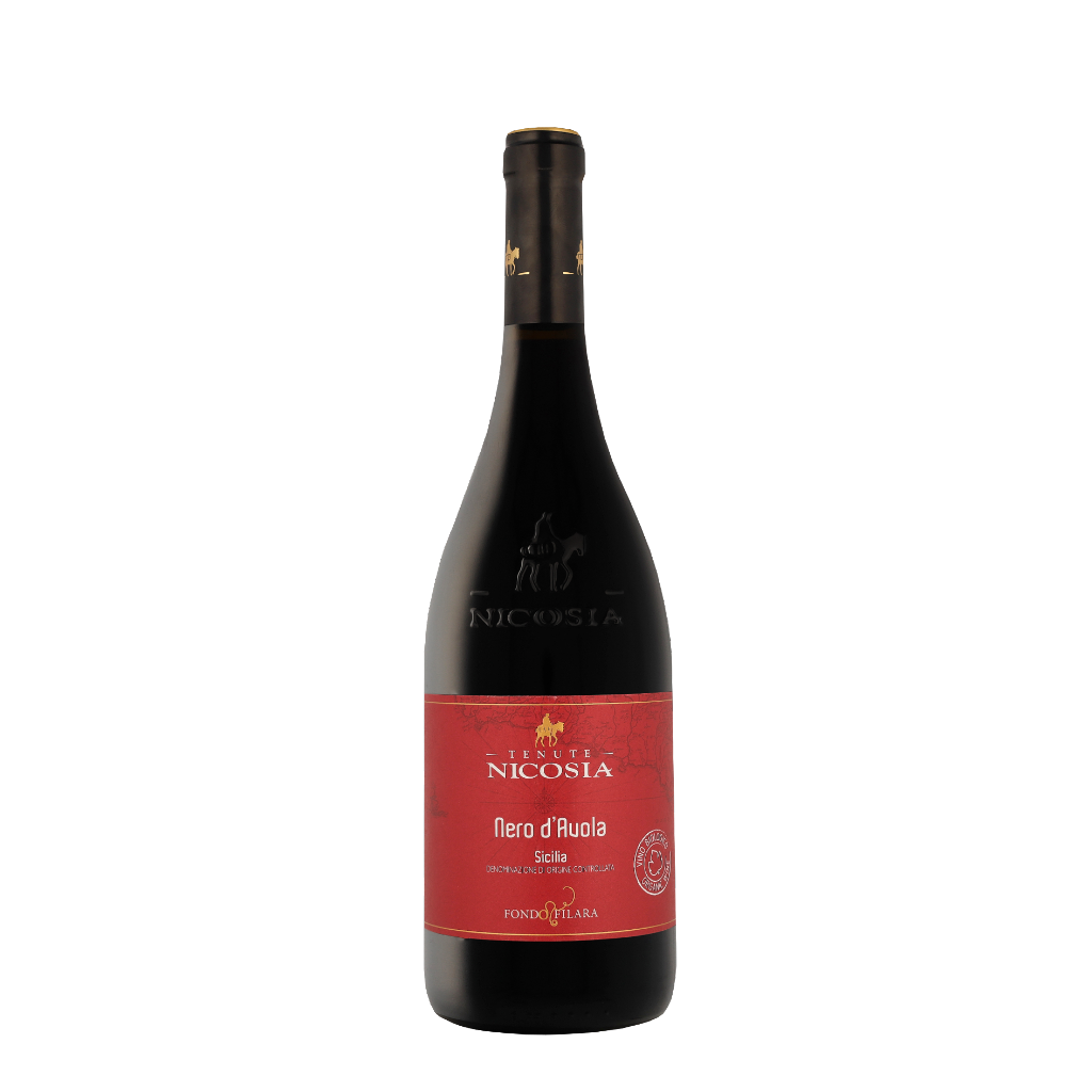 Nicosia Nero d&apos;Avola Fondo Filara Bio 2021 75cl Wijn