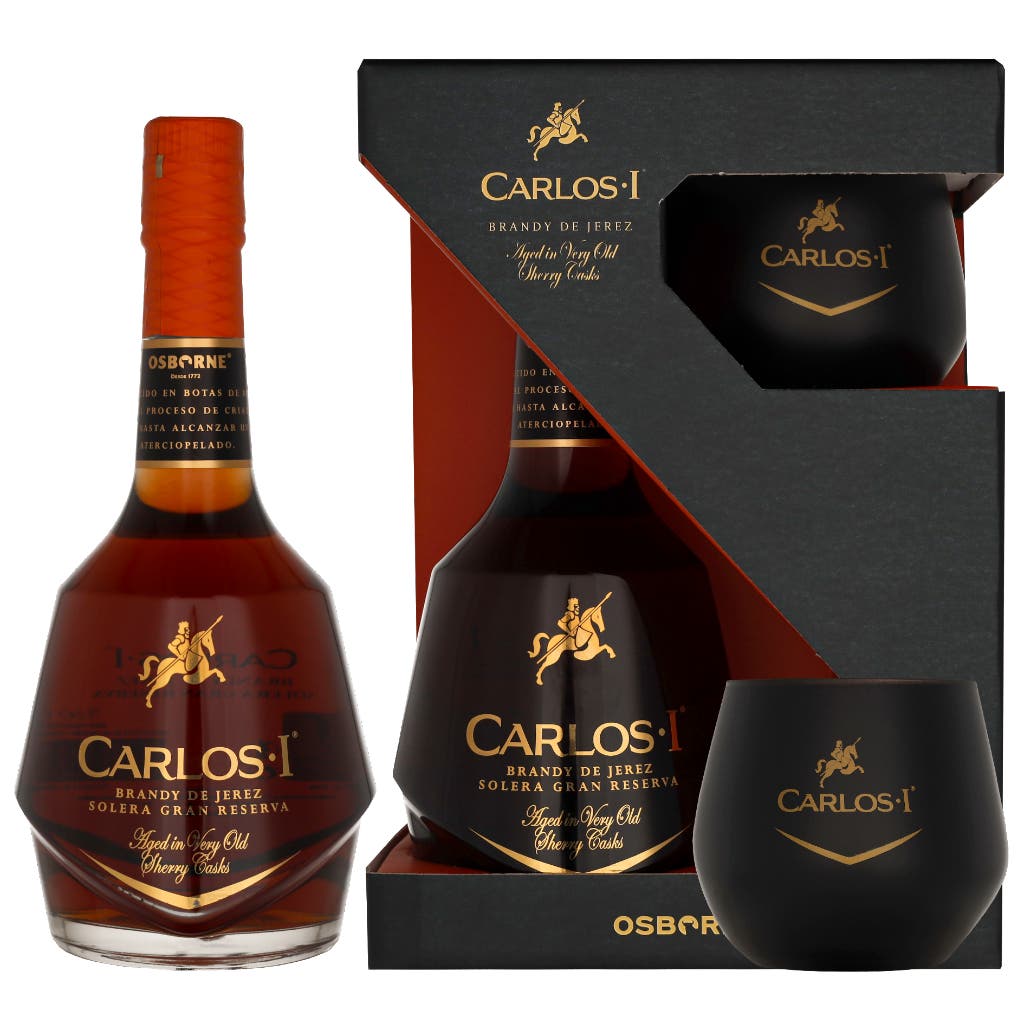 Carlos I Solera Gran Reserva + Glass 70cl