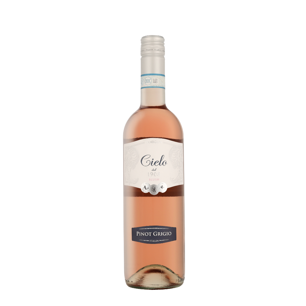 Cielo WT Pinot Grigio Rose &apos;Blush&apos; 2021 75cl Wijn