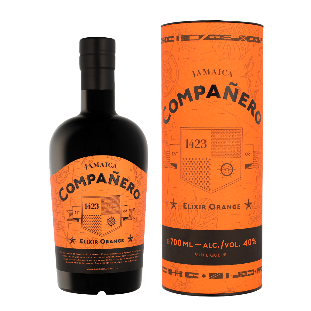 Companero Elixir Orange 0.7 liter Likeur Giftbox