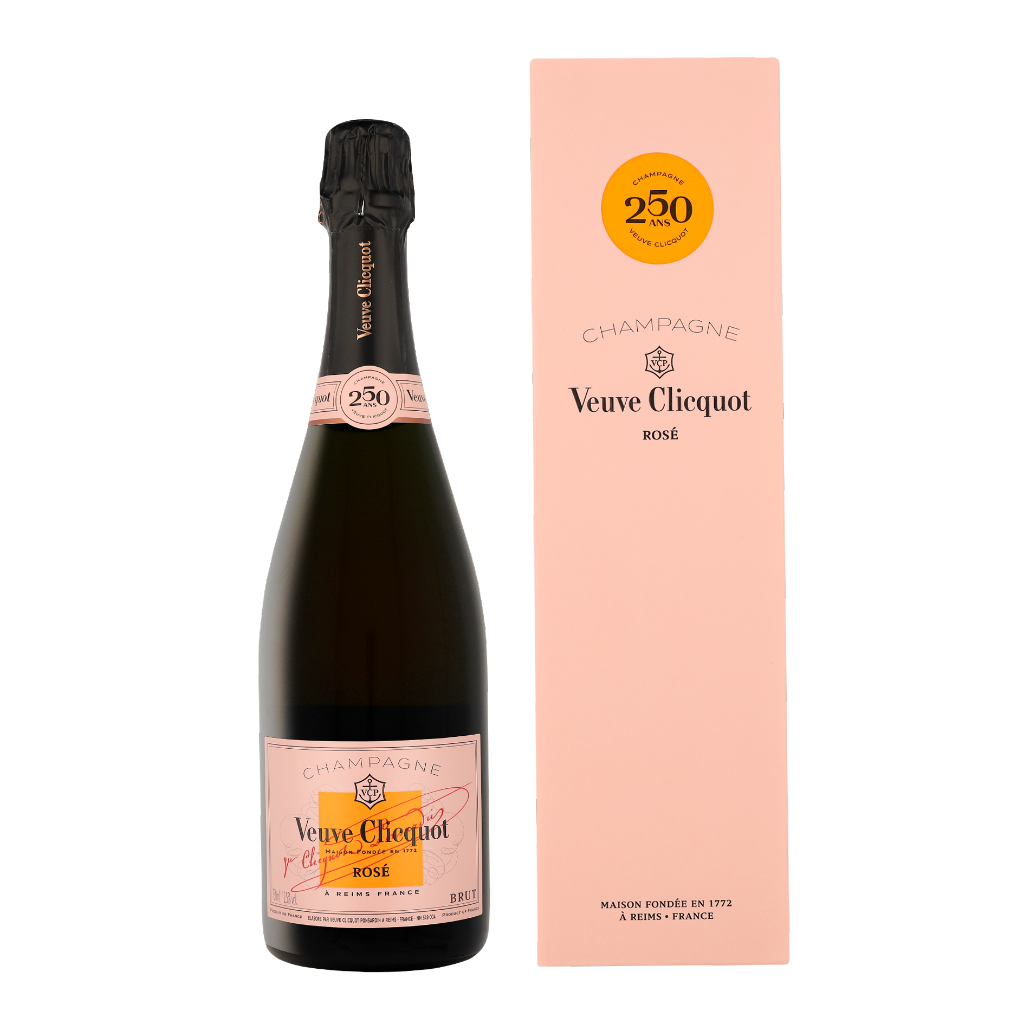 Veuve Clicquot Rose 250 Ans 75cl Wijn Giftbox
