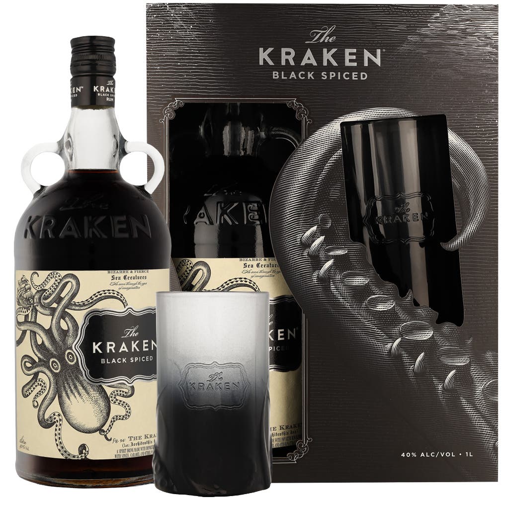 Kraken Black Spiced Giftset 100cl