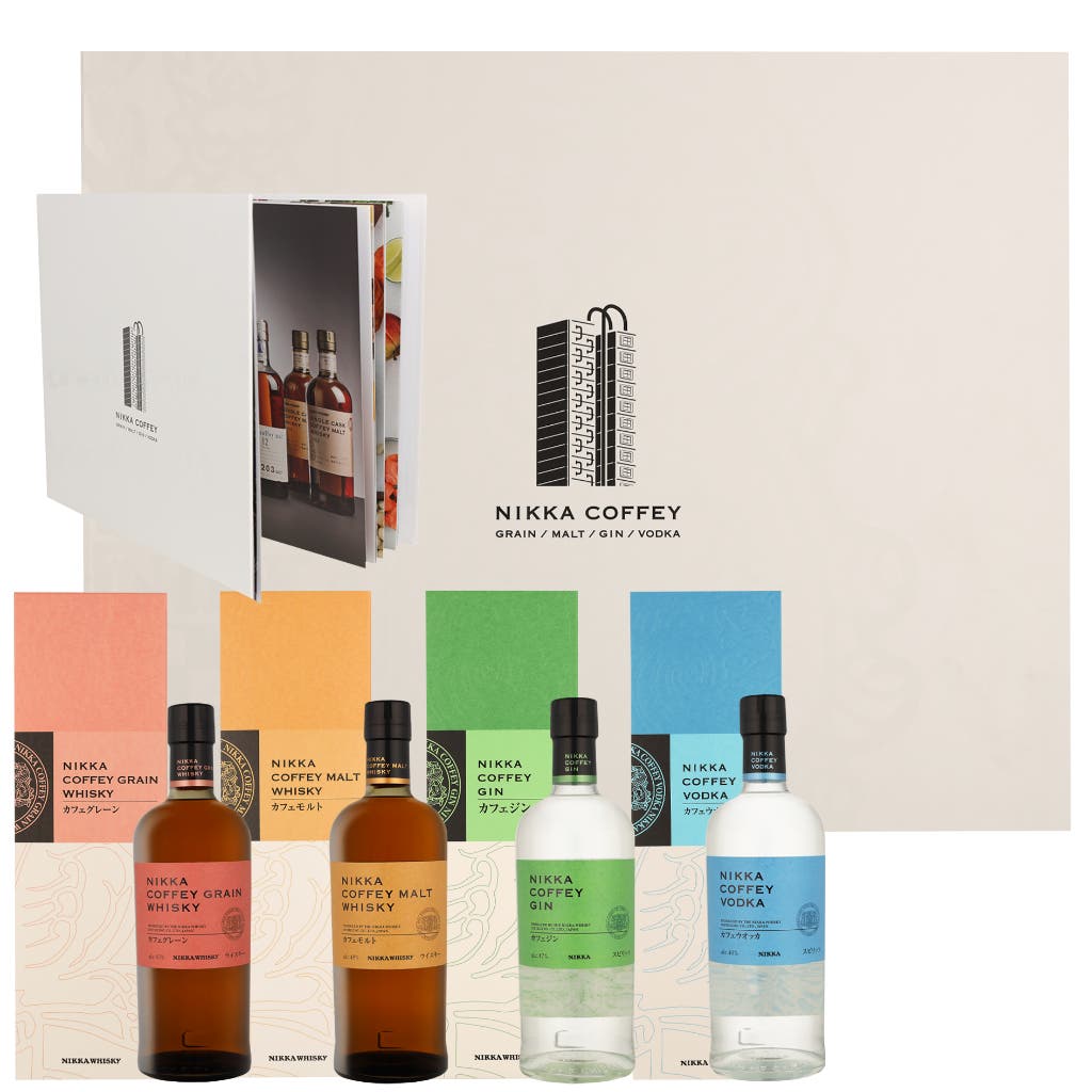 Nikka Coffey Series Range Box Gift Set  4 x 70cl