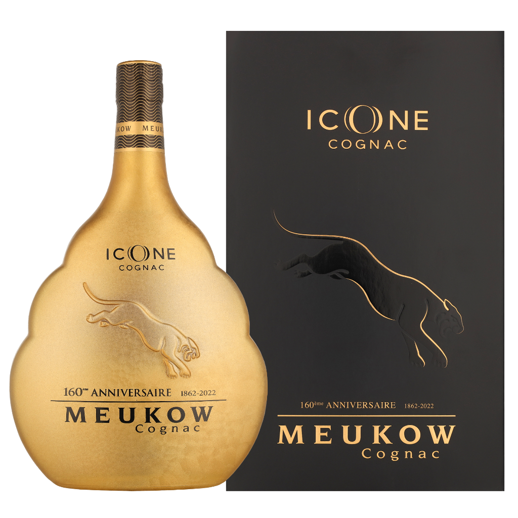 Meukow Icone 160th Anniversaire 70cl Cognac Giftbox