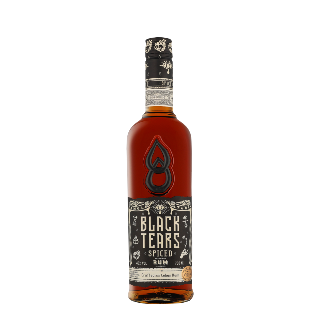 Black Tears Spiced Cuban Rum 70cl