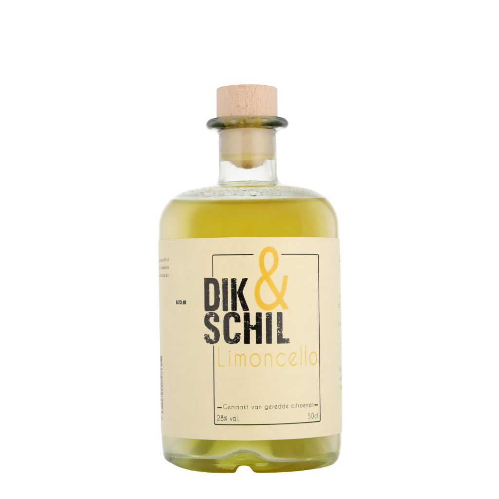 Dik Schil Limoncello 50cl Likeur