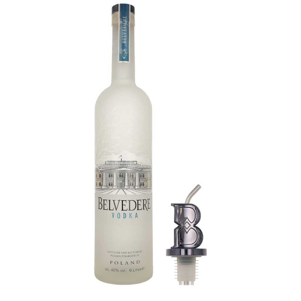 Belvedere 6 liter Wodka