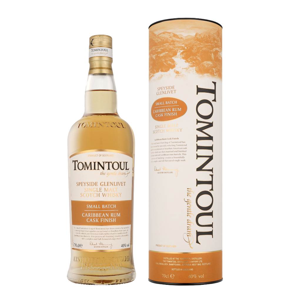 Tomintoul Caribbean Rum Whisky + Giftbox