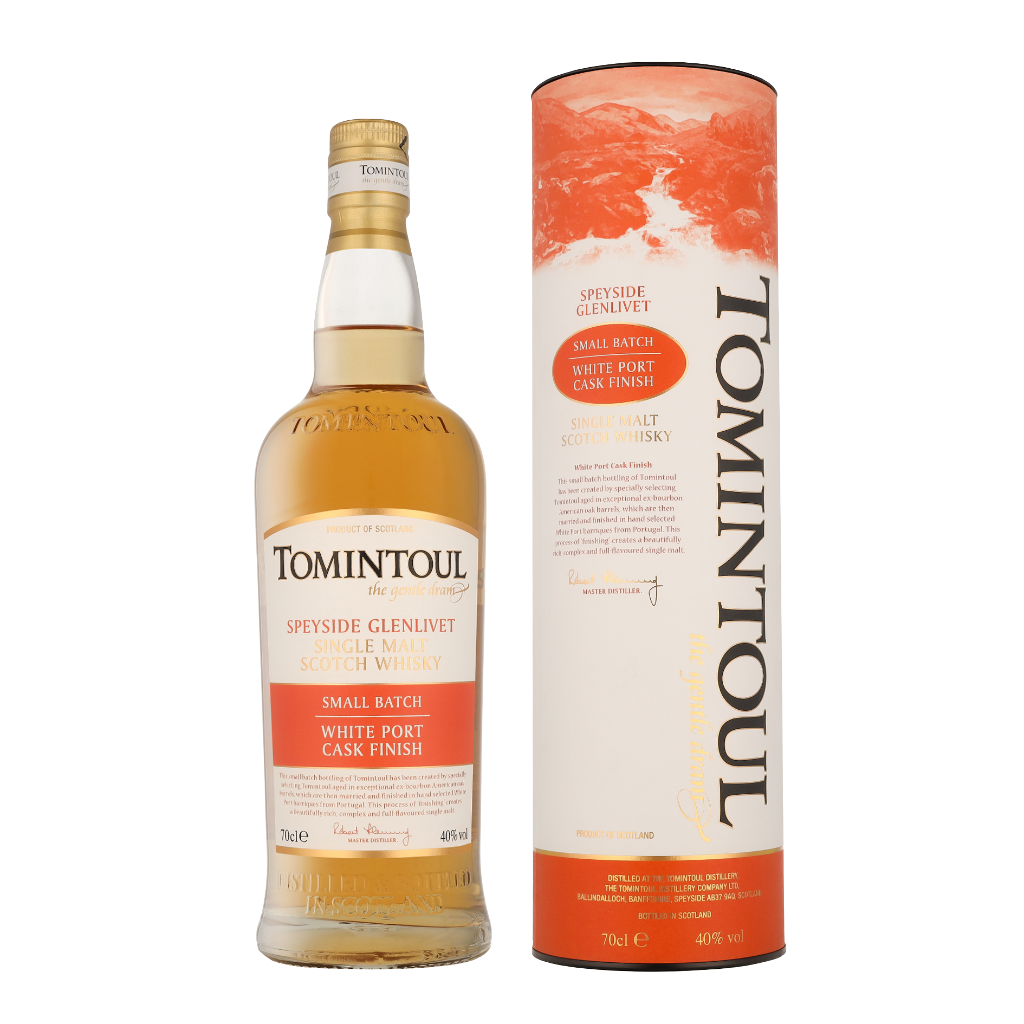 Tomintoul White Port Whisky + Giftbox
