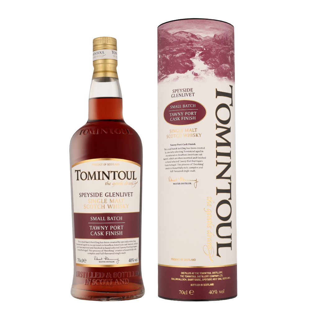 Tomintoul Tawny Port Whisky + Giftbox