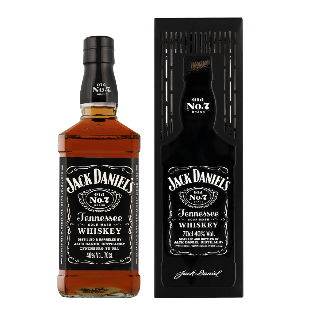 Jack Daniels Metal Cage 70cl Rum
