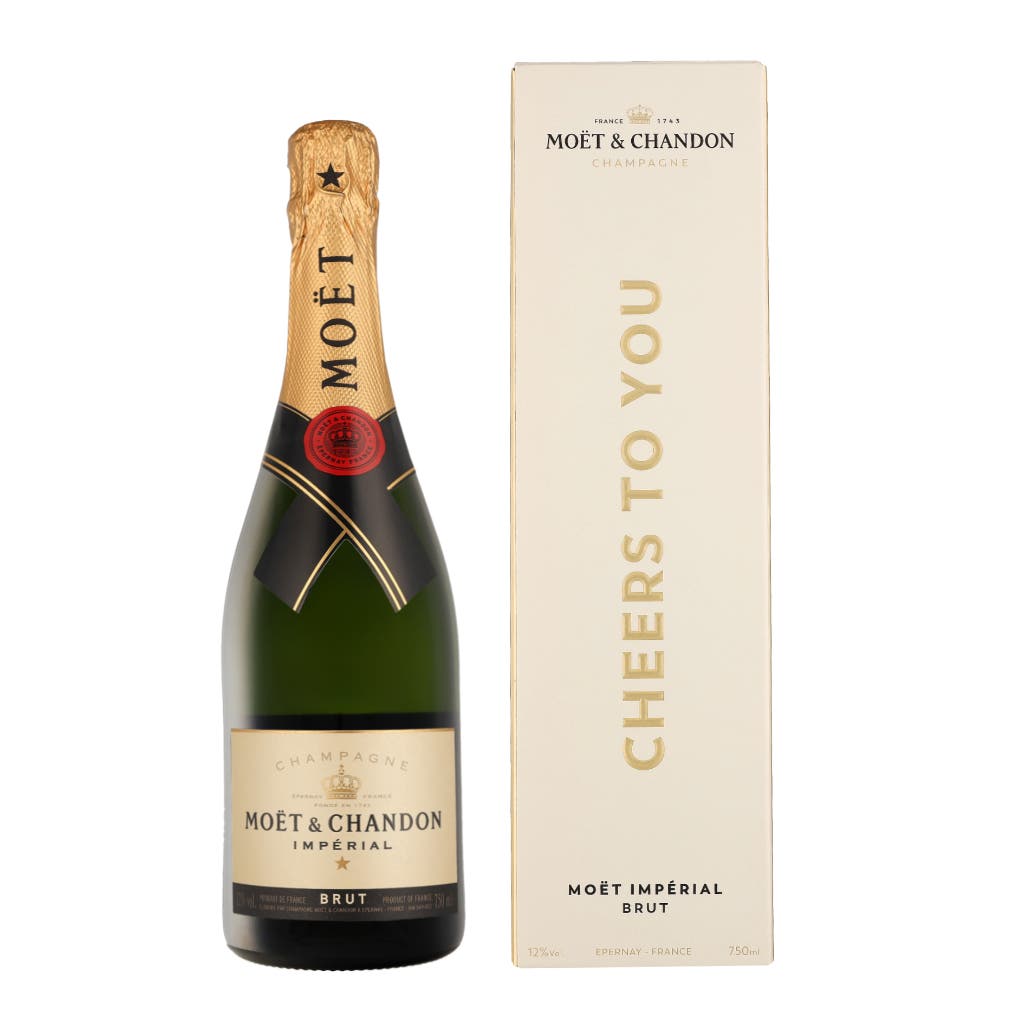 Moet & Chandon Cheers To You Limited Edition + GB 75cl