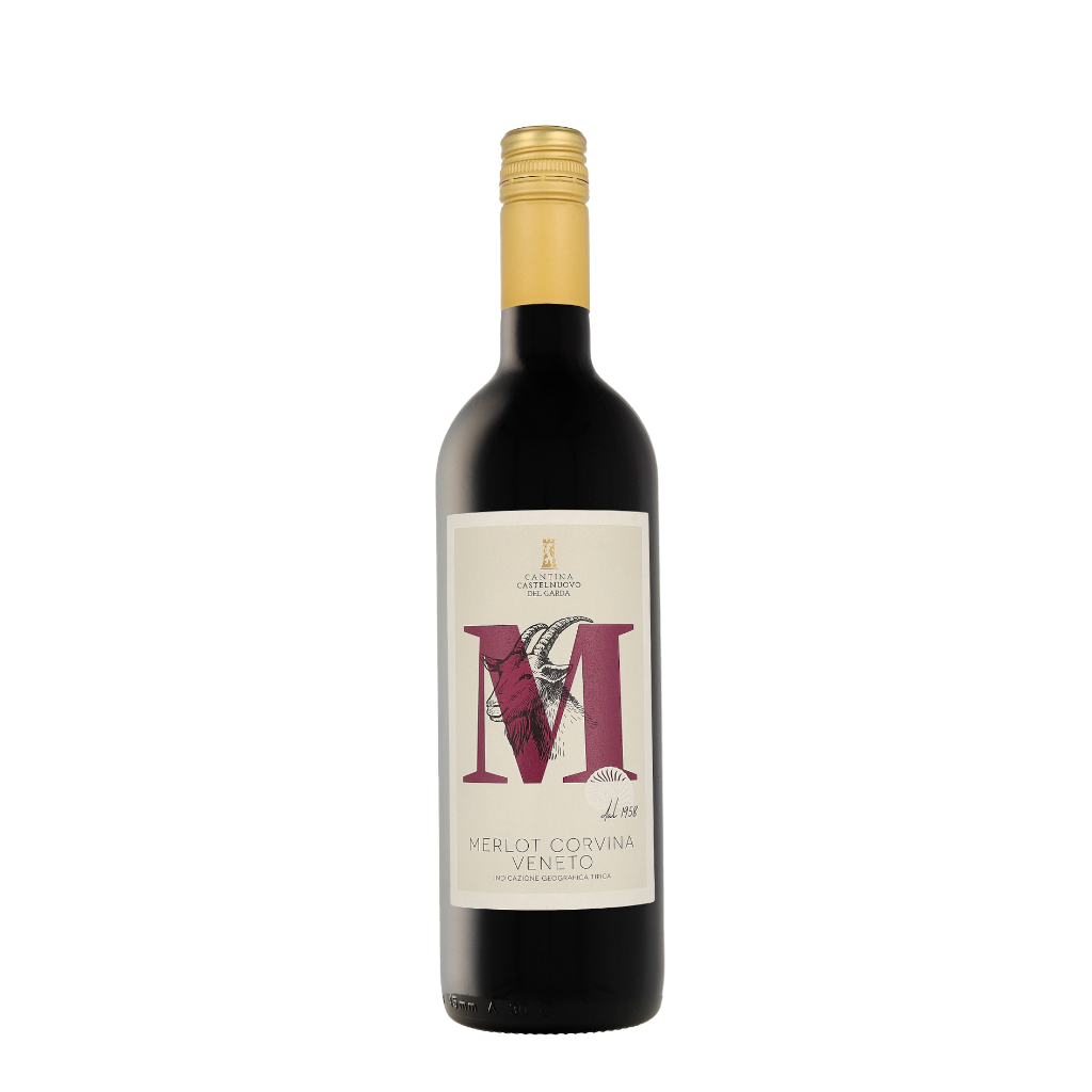 Castelnuovo Merlot Corvina Natura 2022 75cl Wijn