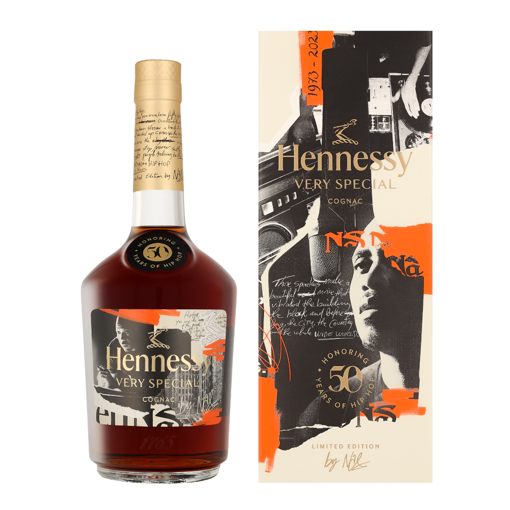 Hennessy VS Hip Hop 50th x Nas Limited Edition 70cl Cognac Giftbox